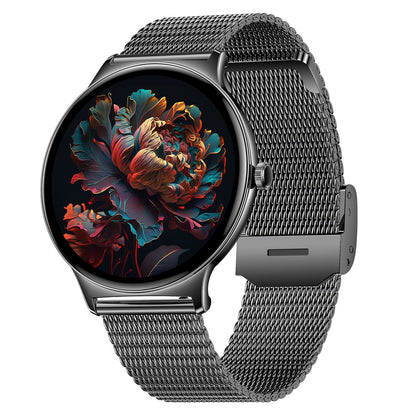 V89 Smart Watch Ultra-Thin Bluetooth Calling HD Screen Sport Waterproof Message Call Reminder AMOLED