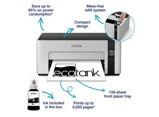 Epson M1100 A4 Mono Inkjet Printer